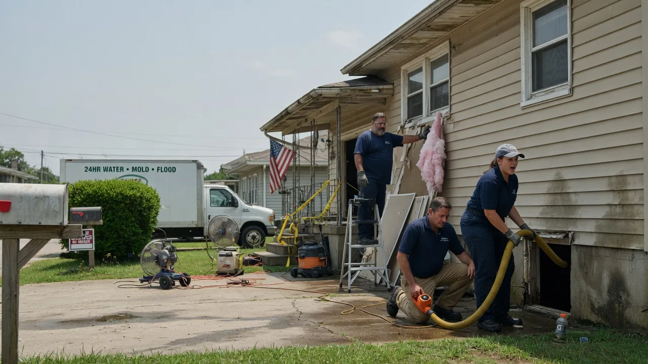 Water Damage Repair in Bullard, TX near me